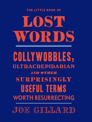 cover image of The Little Book of Lost Words